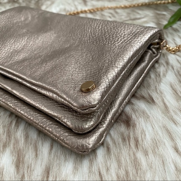 Kimchi Blue Rose Gold Metalic Crossbody Bag - Picture 10 of 13